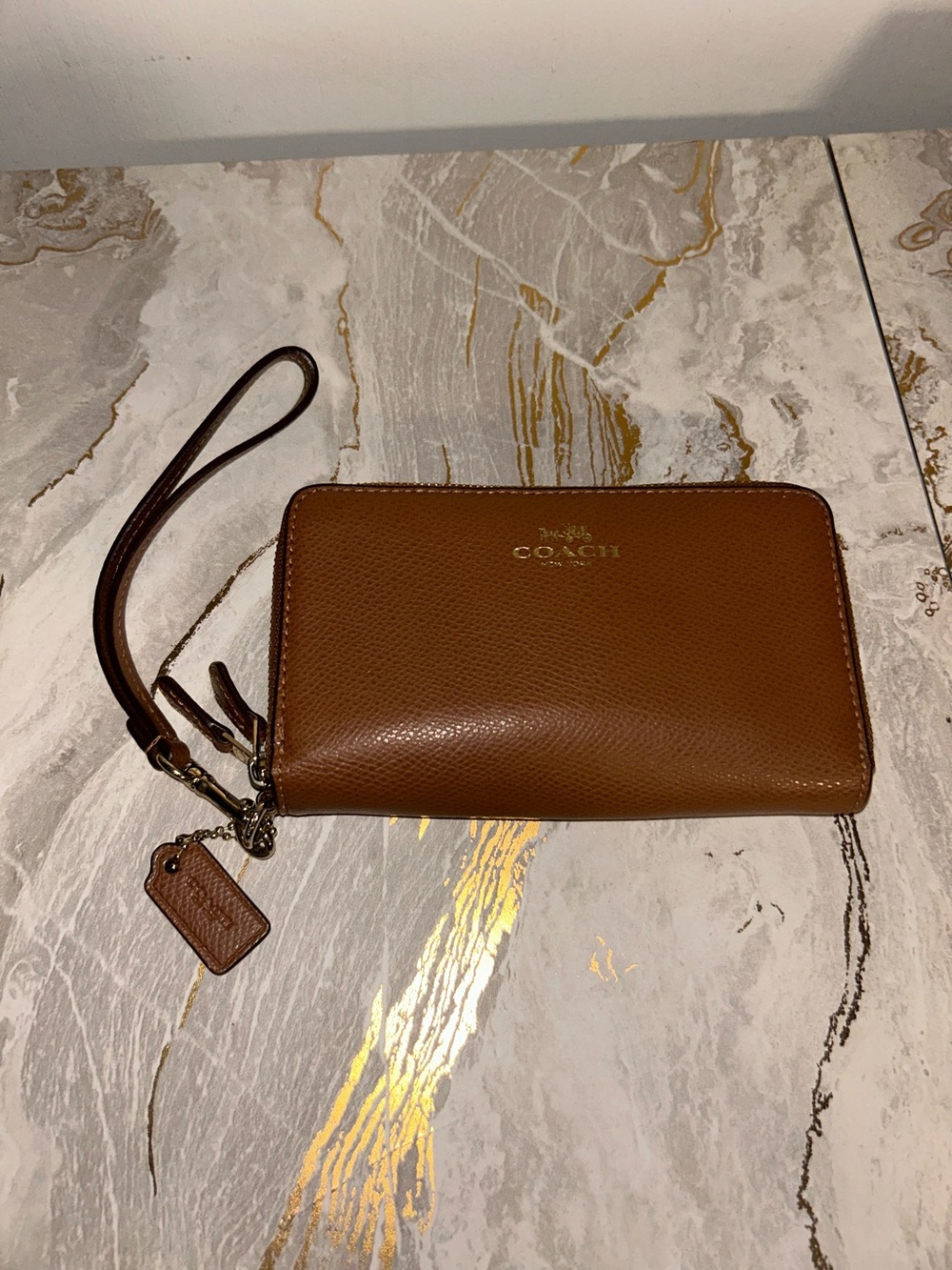 Coach Brown Leather Wallet